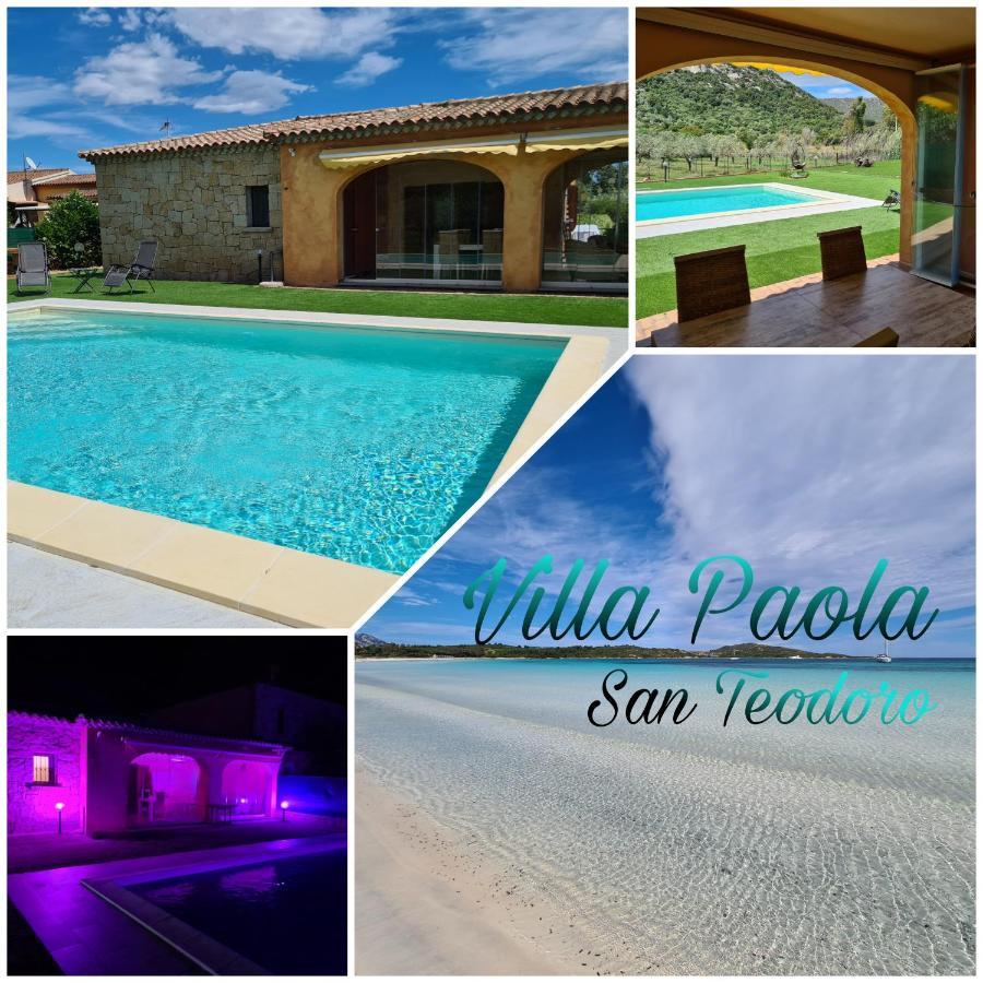 Villa Paola San Teodoro Con Piscina Privata Lu Lioni Exterior foto